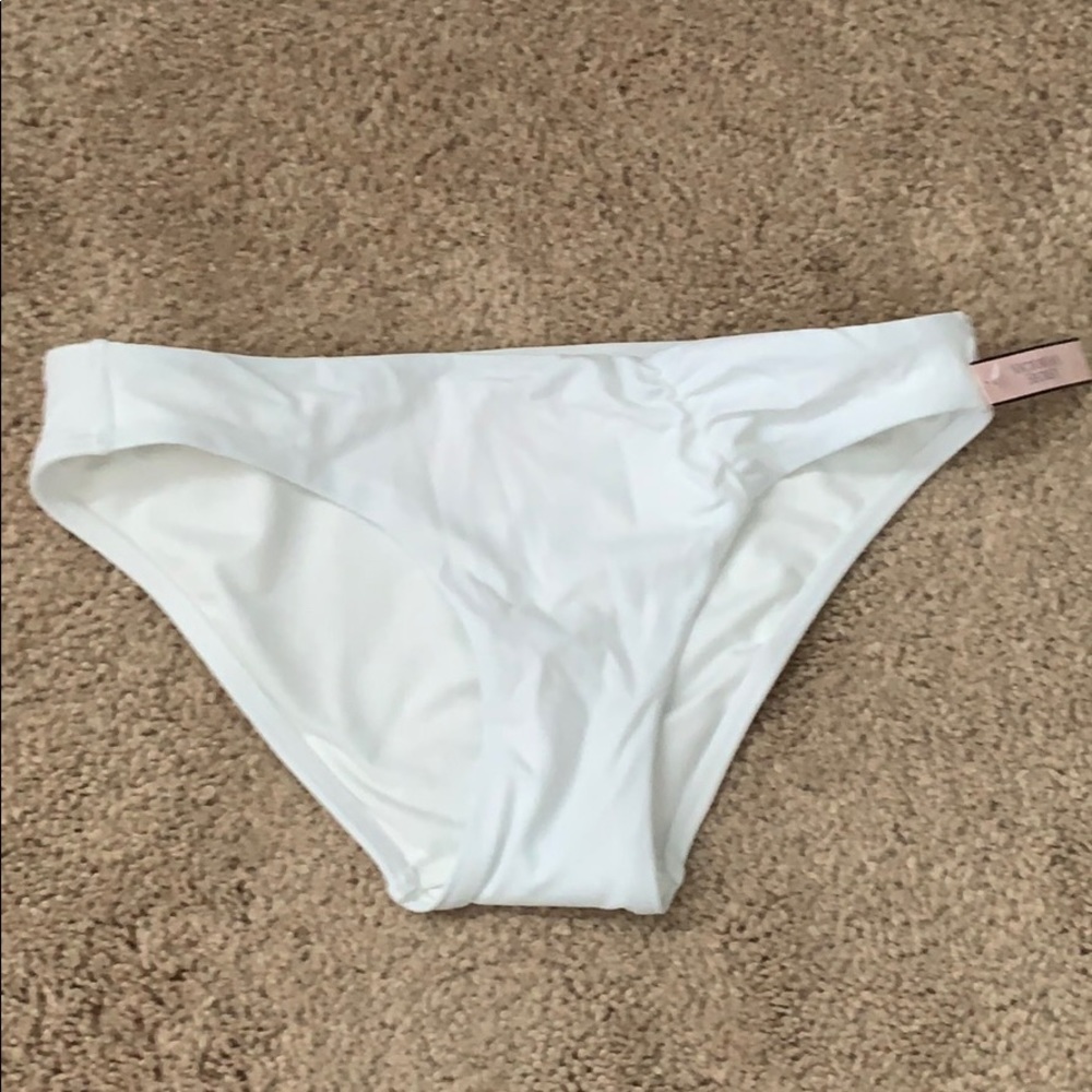 Victoria’s Secret white bikini bottoms